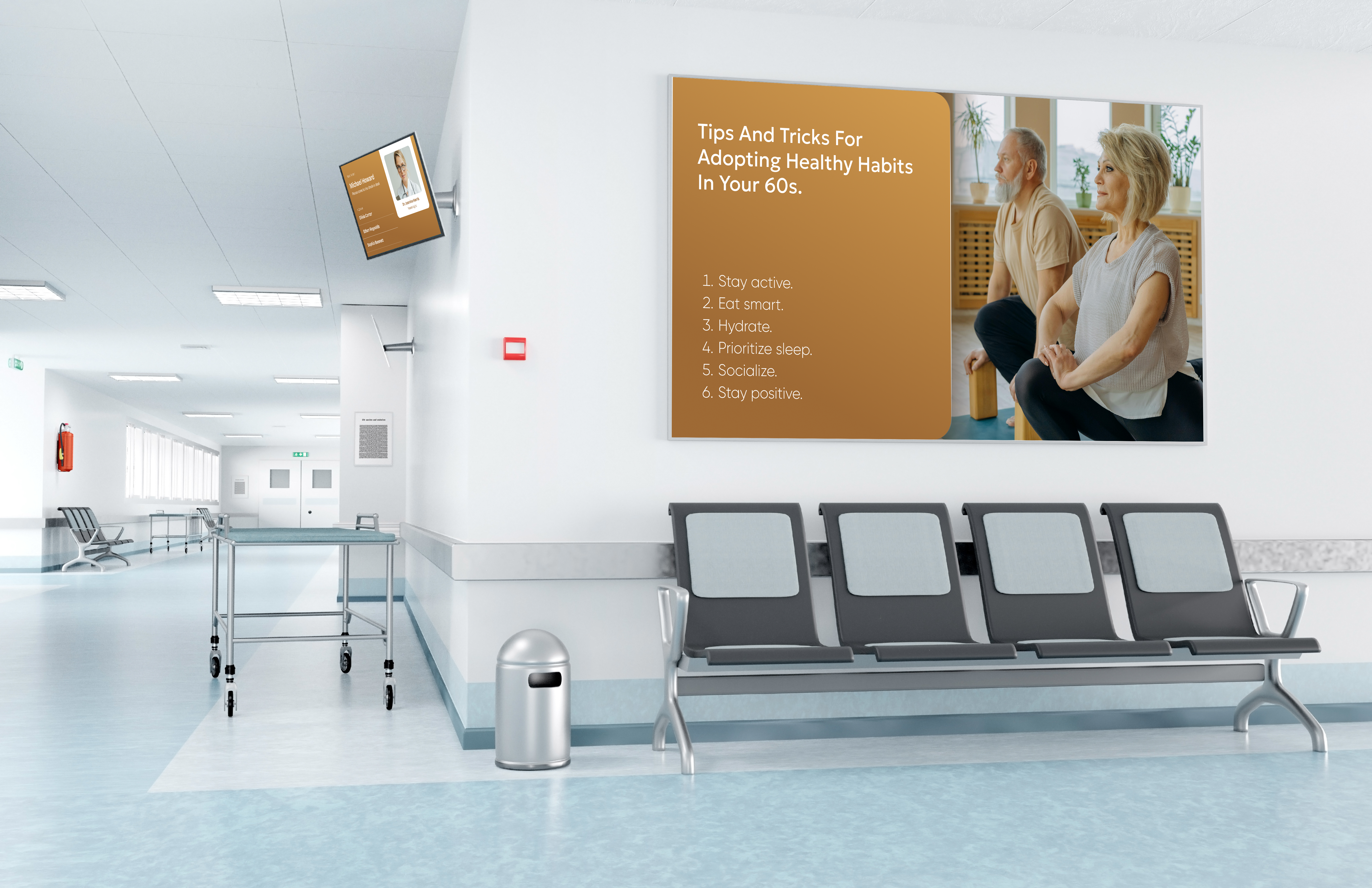 Mersive Collaboration Suite for healthcare digital signage