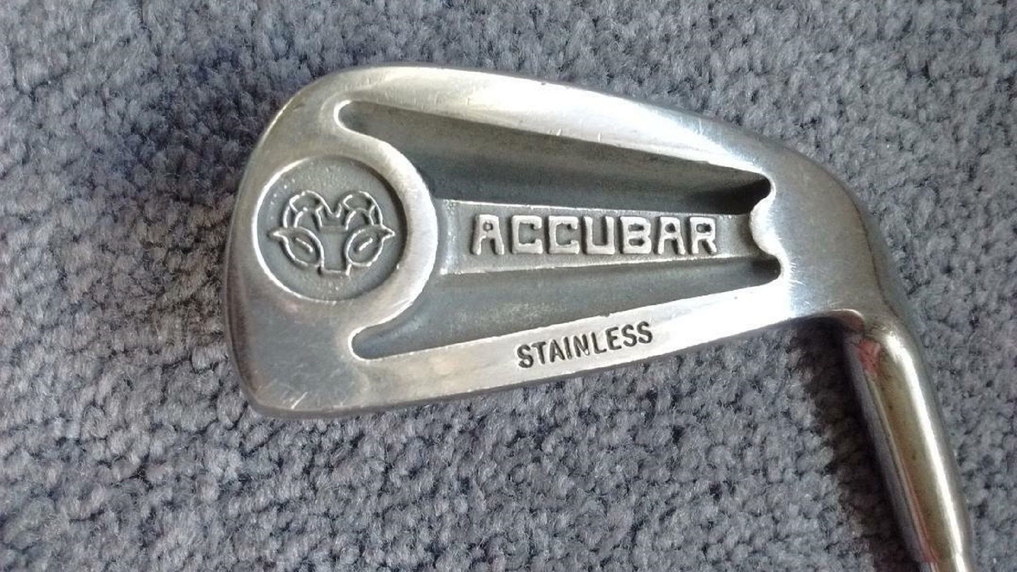 A close-up view of the Accubar Iron