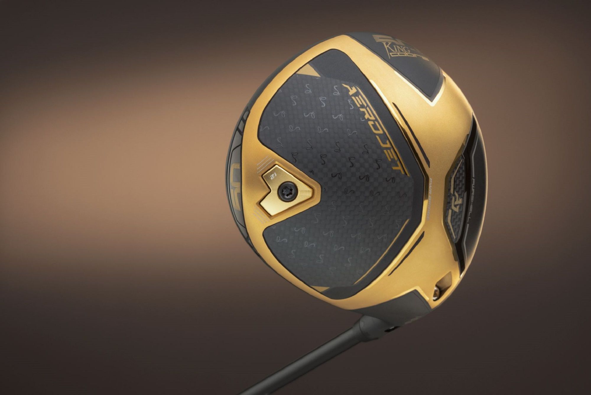 A picture of the COBRA Limited Edition 50th Anniversary AEROJET driver. 